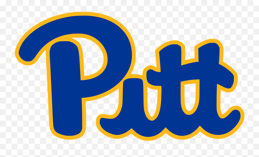 Pittsburgh Panthers Football Clipart - Pitt Panthers Logo Emoji,Football Clipart