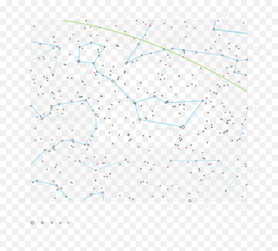Cetus The Sea Monster Constellation Theskylivecom - Language Emoji,Constellation Png