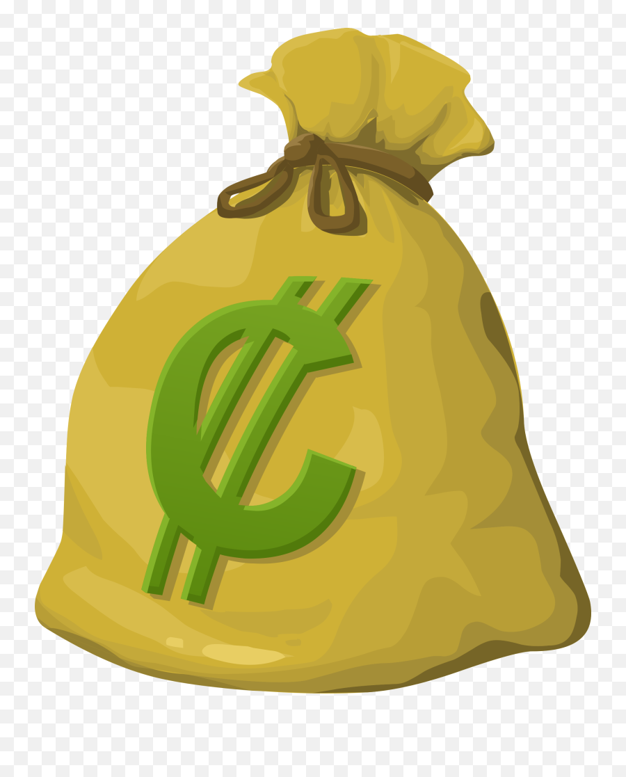 Money Bag Cash - Coin Bag Clip Art Emoji,Bag Of Money Png