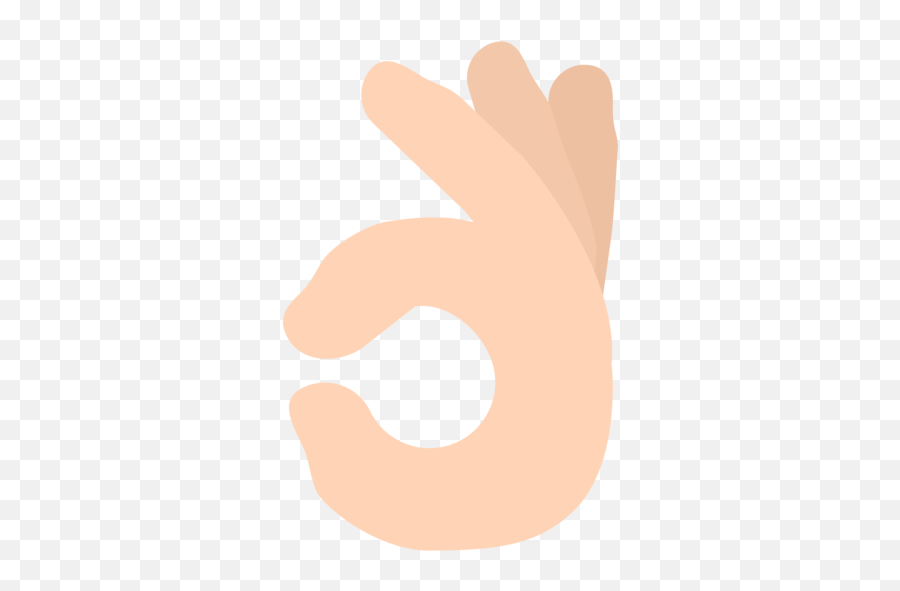 Ok Hand Emoji - Nice,Ok Emoji Png