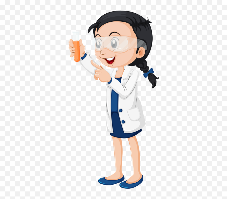 Clipart Hospital Secretary - Niña Cientifica Animada Png Emoji,Secretary Clipart