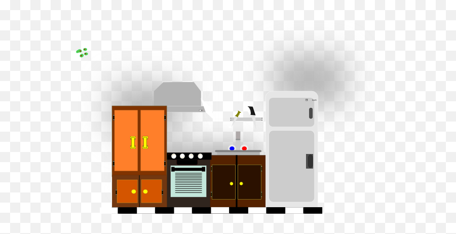 Average Kitchen Clip Art At Clkercom - Vector Clip Art Transparent Kitchen Clipart Emoji,Dishwasher Clipart