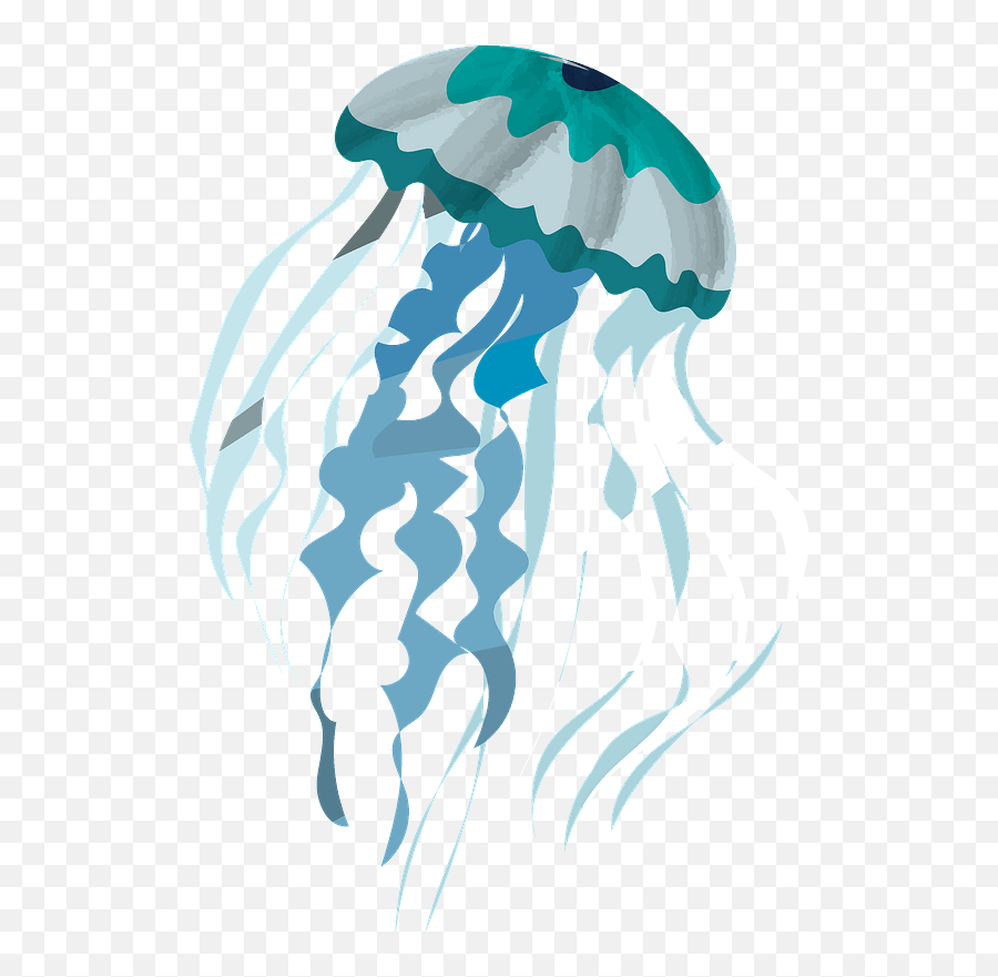 Jellyfish Clipart - Jellyfish Emoji,Jellyfish Clipart