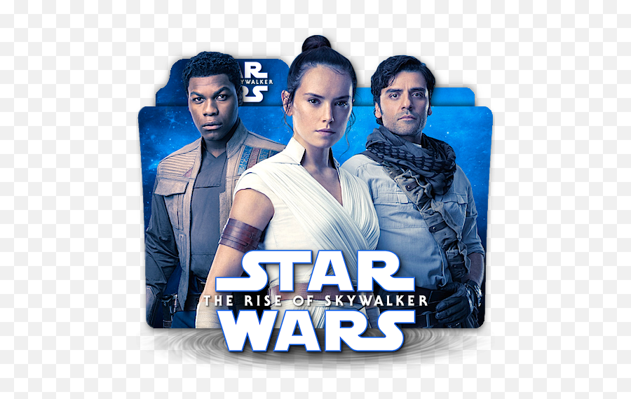 Star Wars The Rise Of Skywalker Folder - Star Wars The Rise Of Skywalker All Heroes Emoji,Rise Of Skywalker Logo