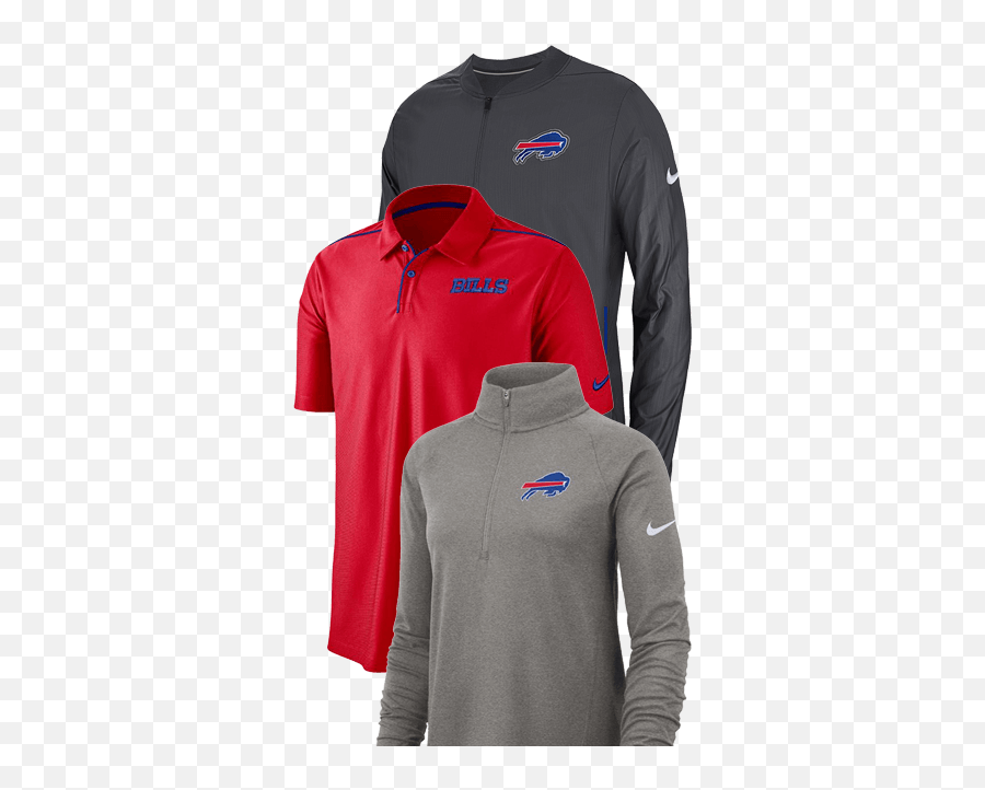 The Bills Store - Long Sleeve Emoji,Nfl Logo Sweatshirts