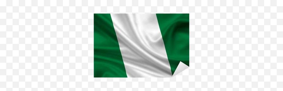 Flag Of Nigeria Fahne Flagge Sticker U2022 Pixers - We Live To Emoji,Nigerian Flag Png