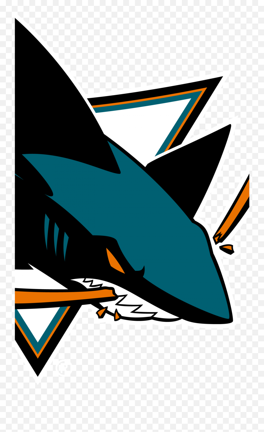 San Jose Sharks First Logo Png Image - San Jose Sharks Logo Emoji,San Jose Sharks Logo