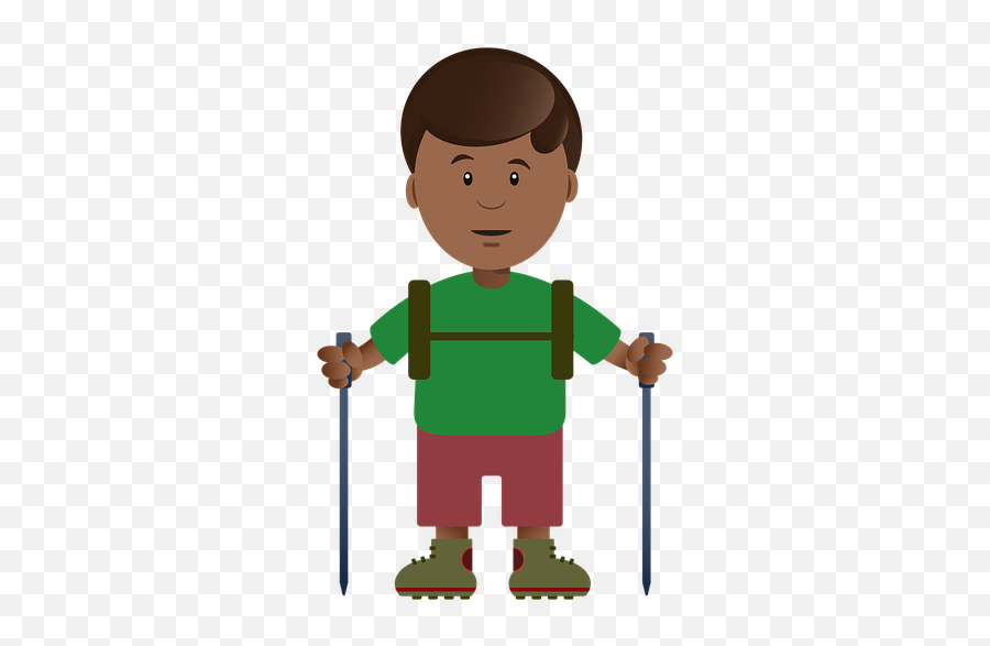 Boy Hiker Backpack - Free Image On Pixabay Emoji,Crutch Clipart