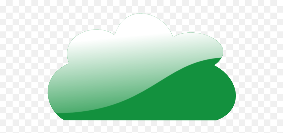 Green Cloud Clip Art At Clkercom - Vector Clip Art Online Emoji,Cloud Background Clipart