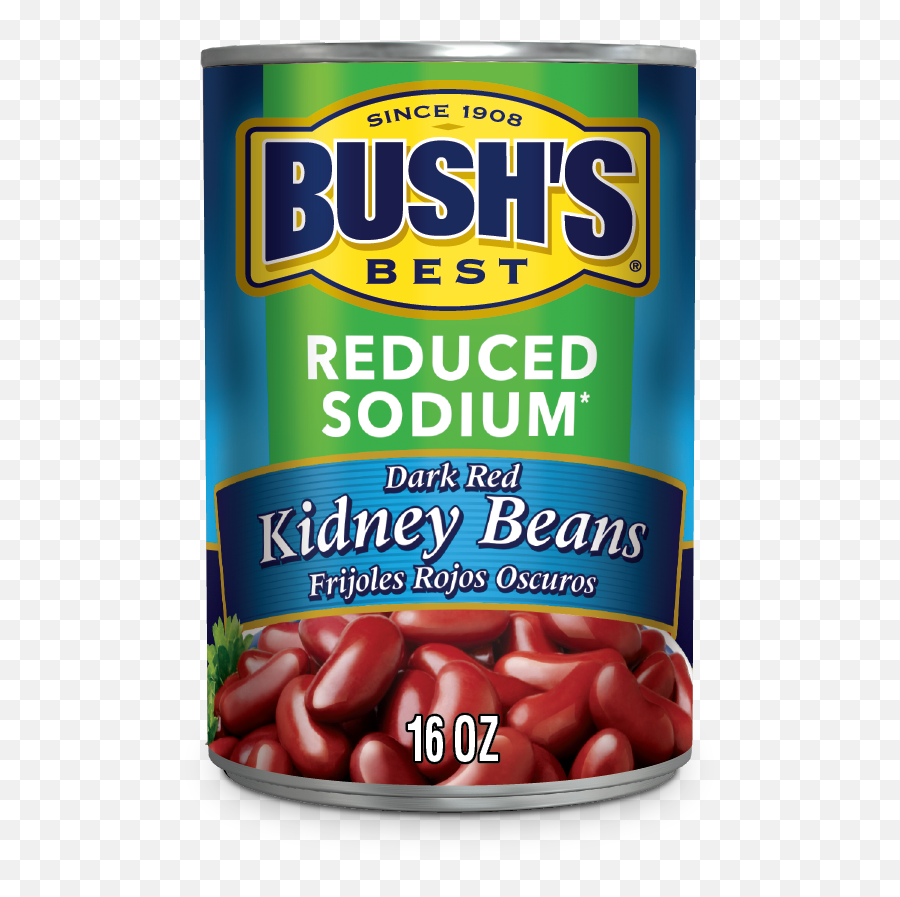 Reduced Sodium Dark Red Kidney Beans Bushu0027s Beans Emoji,Darkness Png