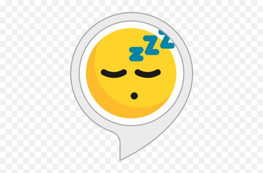Sleeping Snores Amazonin Alexa Skills Emoji,Thonk Emoji Transparent