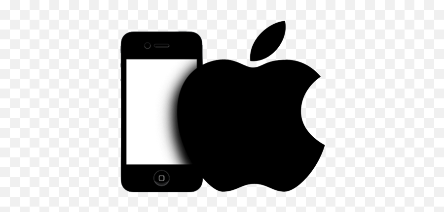 Iphone Apple Png Image - Iphone 5 Logo Png Full Size Png Emoji,Iphone 5 Png