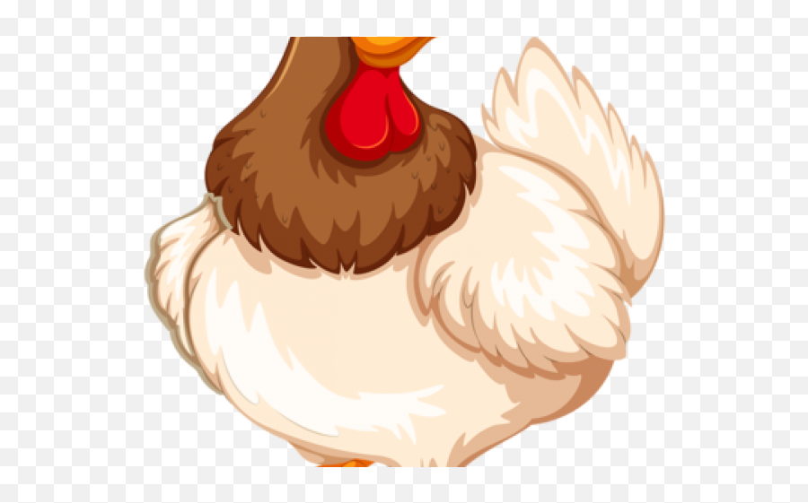 Cute Clipart Hen - Png Chicken Clip Art Full Size Png Emoji,Chicken Legs Clipart