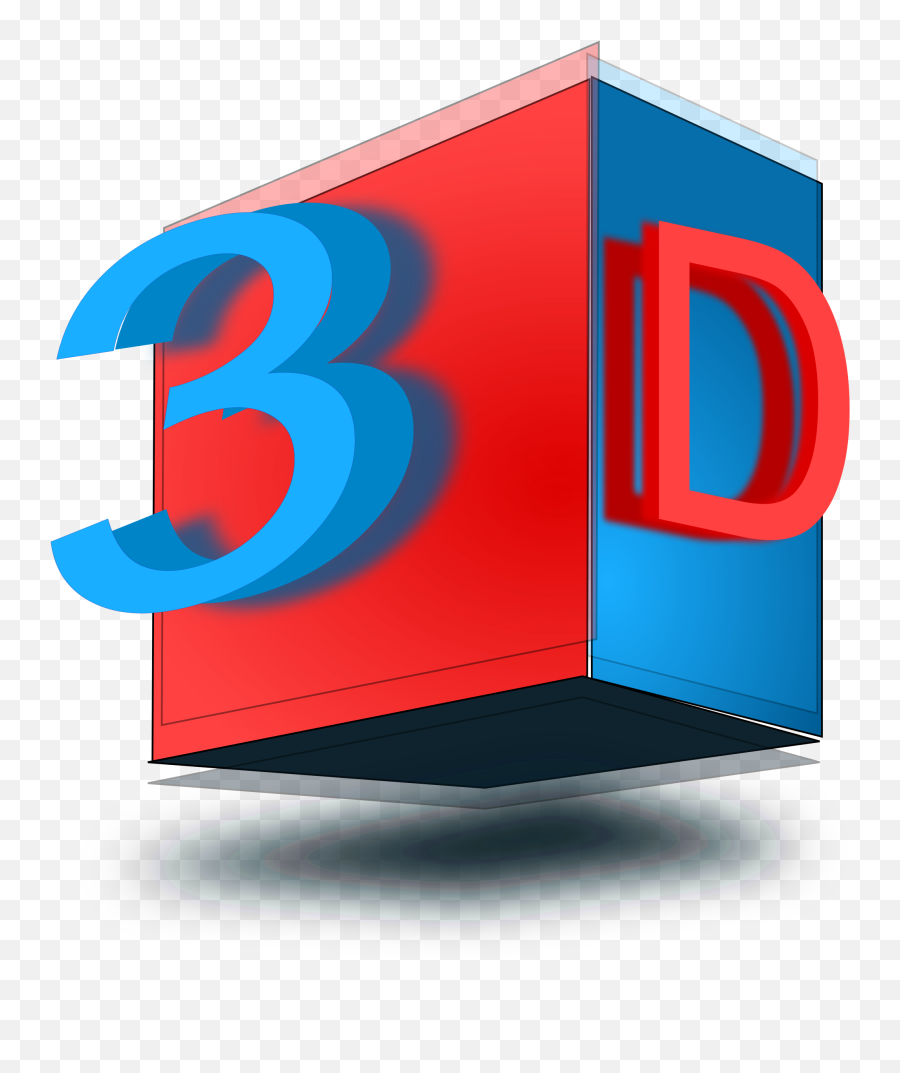 3d Cube - 3d Clipart Emoji,Cube Clipart