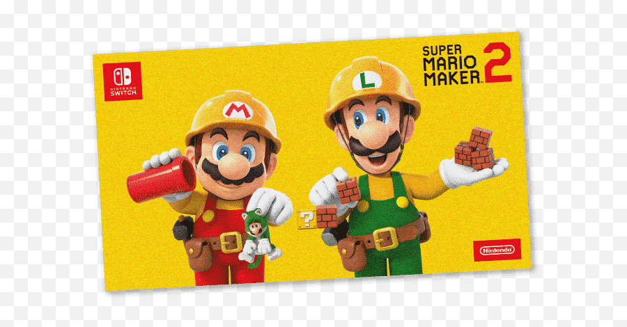 Win A Super Mario Maker 2 Hamper From Nintendo - Closed Super Mario Maker 2 Emoji,Super Mario Maker 2 Logo