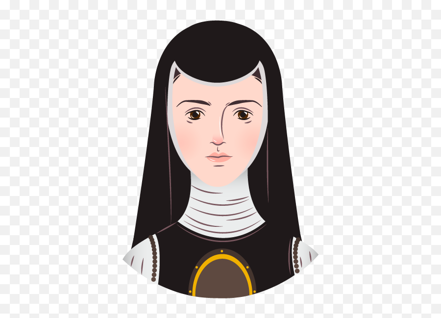 Real Heroines - Juana Inés De La Cruz Sor Juana Inés De La Cruz Png Emoji,Cruz Png