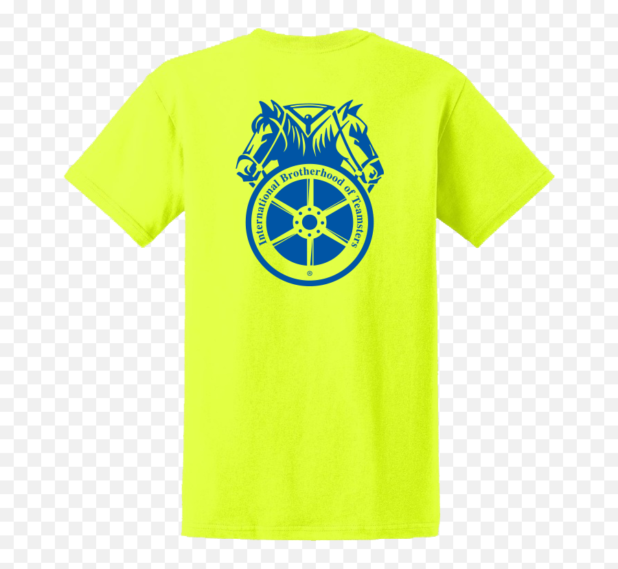 Safety Green T - Shirt Safety Green Democraticstuffcom Villarreal Fc Jersey Emoji,Teamsters Logo