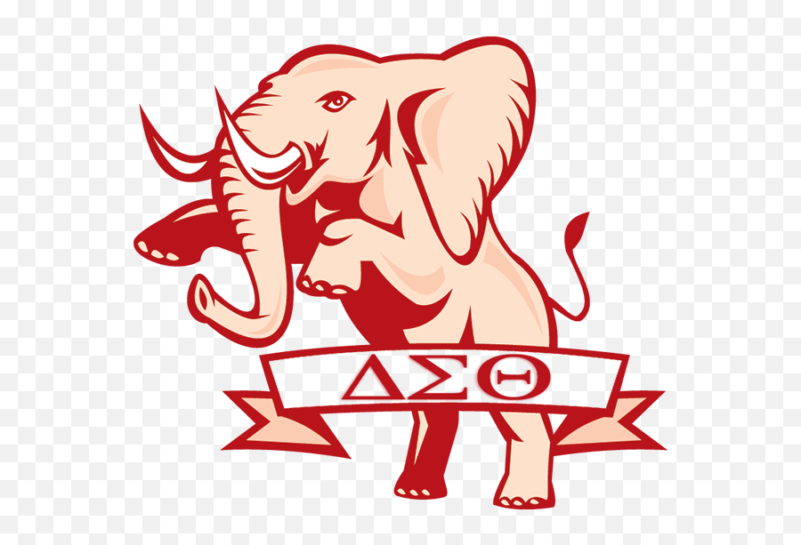 Delta Sigma Theta Sorority Logo - Delta Sigma Theta Elephant Emoji,Delta Sigma Theta Logo