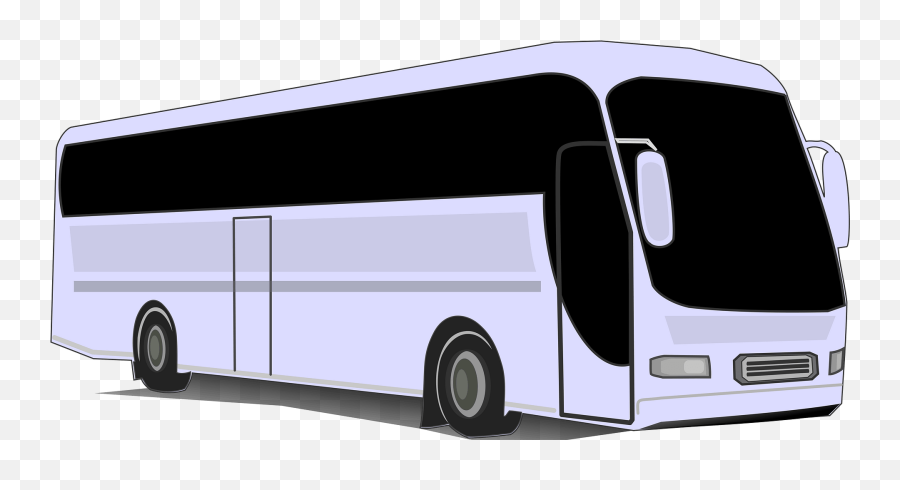 Bus Clipart - Tour Bus Clipart Png Emoji,Transport Cliparts