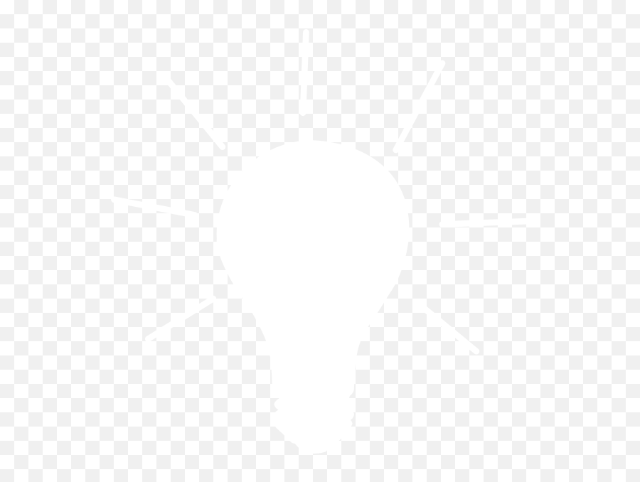 White Lightbulb Clip Art At Clkercom - Vector Clip Art Lightbulb Clipart White Png Emoji,Epiphany Clipart