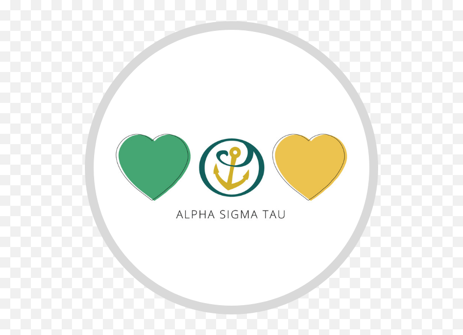 Be The Brand - Alpha Sigma Tau Alpha Sigma Tau New Emoji,Heart Logo Brand