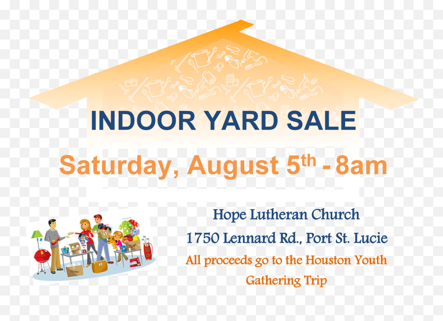 Download Hd Indoor Yard Sale Emoji,Yard Sale Png