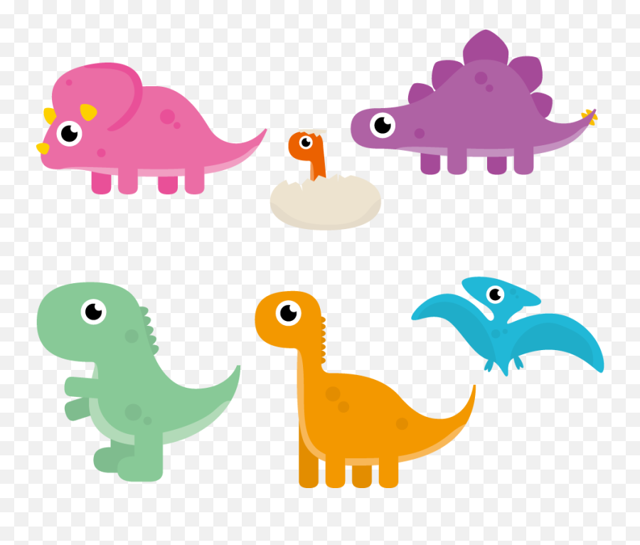 Dinosaur Cartoon Animation Clip Art - Cute Cartoon Dinosaur Dinossauro Amarelo Desenho Png Emoji,Dinosaur Clipart