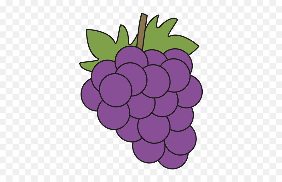 Grape Clipart Grape Transparent Free - Clip Art Grapes Emoji,Grapes Clipart