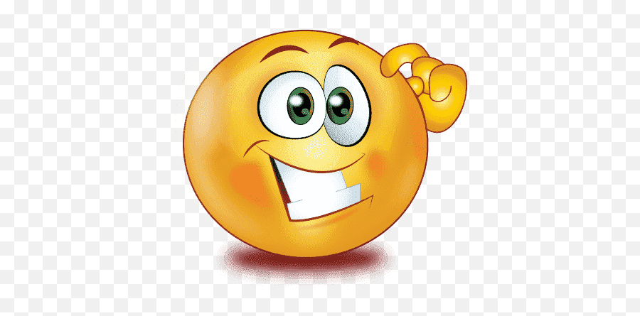 Thinking Emoji Png Transparent - Happy Thinking Emoji Face,Emojis Png
