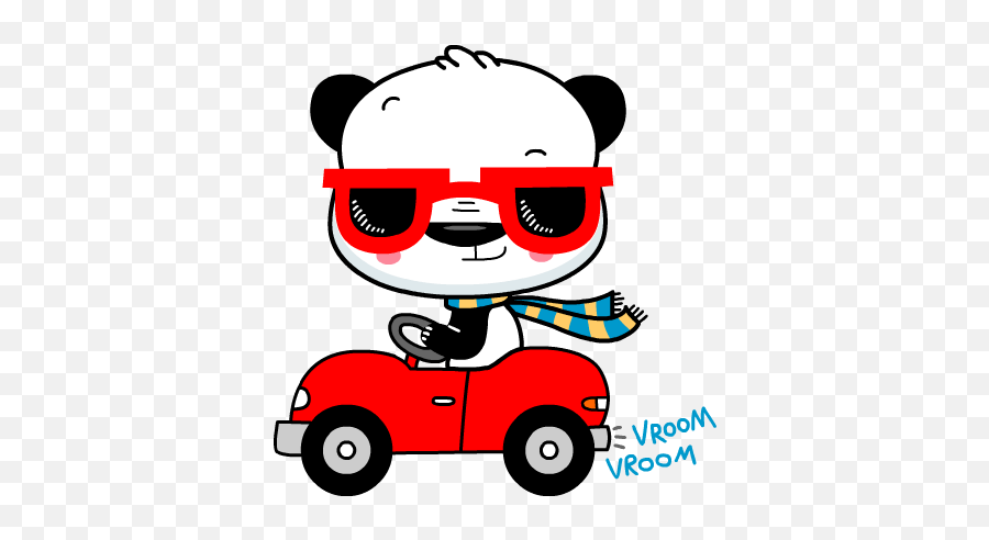Panda Emoji On Behance,Car Emoji Png