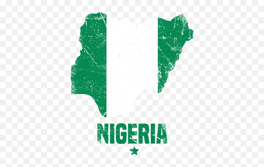 Nigeria Nigerian Flag T - Shirt For Sale By Michael S Emoji,Nigerian Flag Png