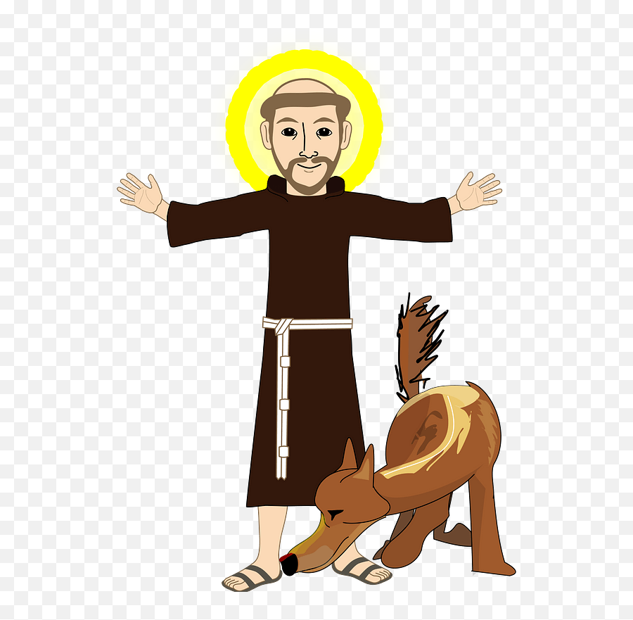 Saint Francis Of Assisi Logo Clipart Free Download Emoji,Logo Clip Art