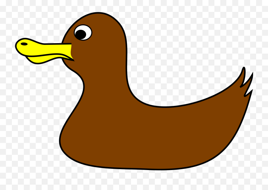 Brown Duck Svg Vector Brown Duck Clip Art - Svg Clipart Emoji,Duck Face Clipart