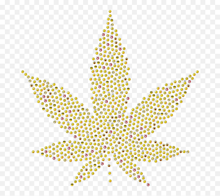 Marijuana Emoji Leaf - Free Vector Graphic On Pixabay,Leaf Emoji Png