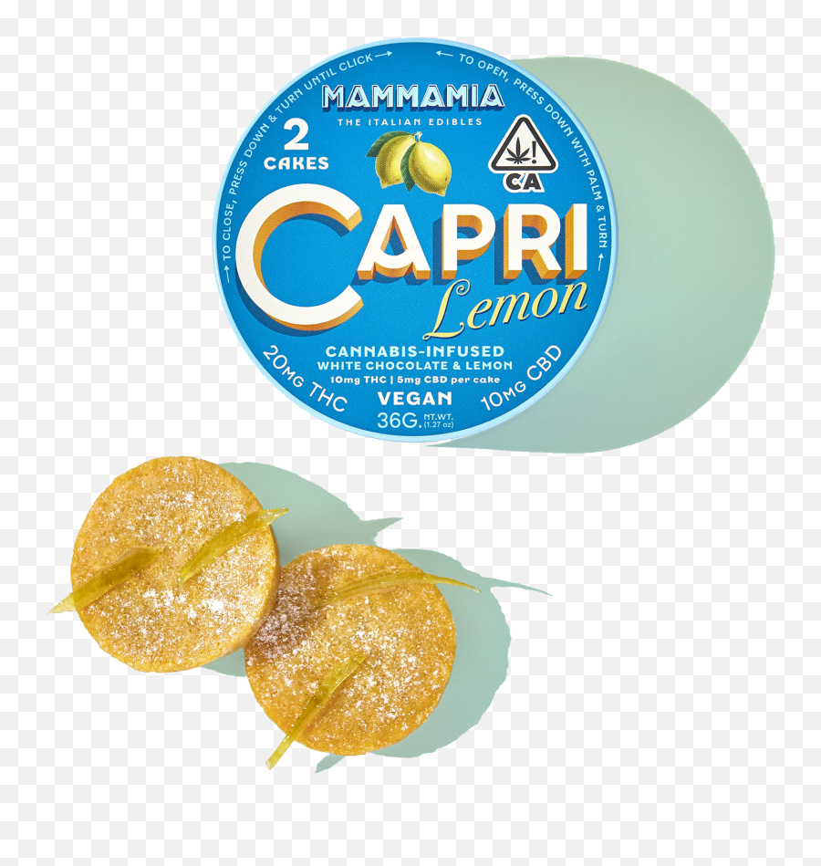 Capri U2014 Mammamia - The Italian Edibles Emoji,Page Peel Png