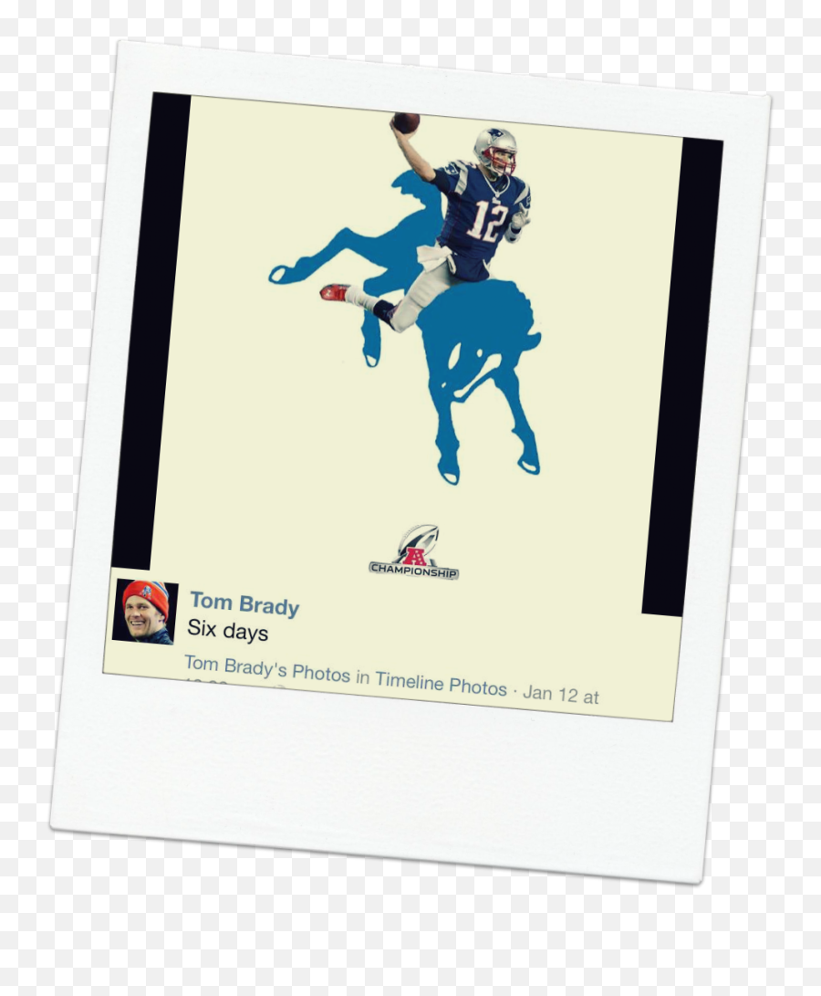 Tom Bradyu0027s Facebook Post Heard Round The World Emoji,Tom Brady Logo