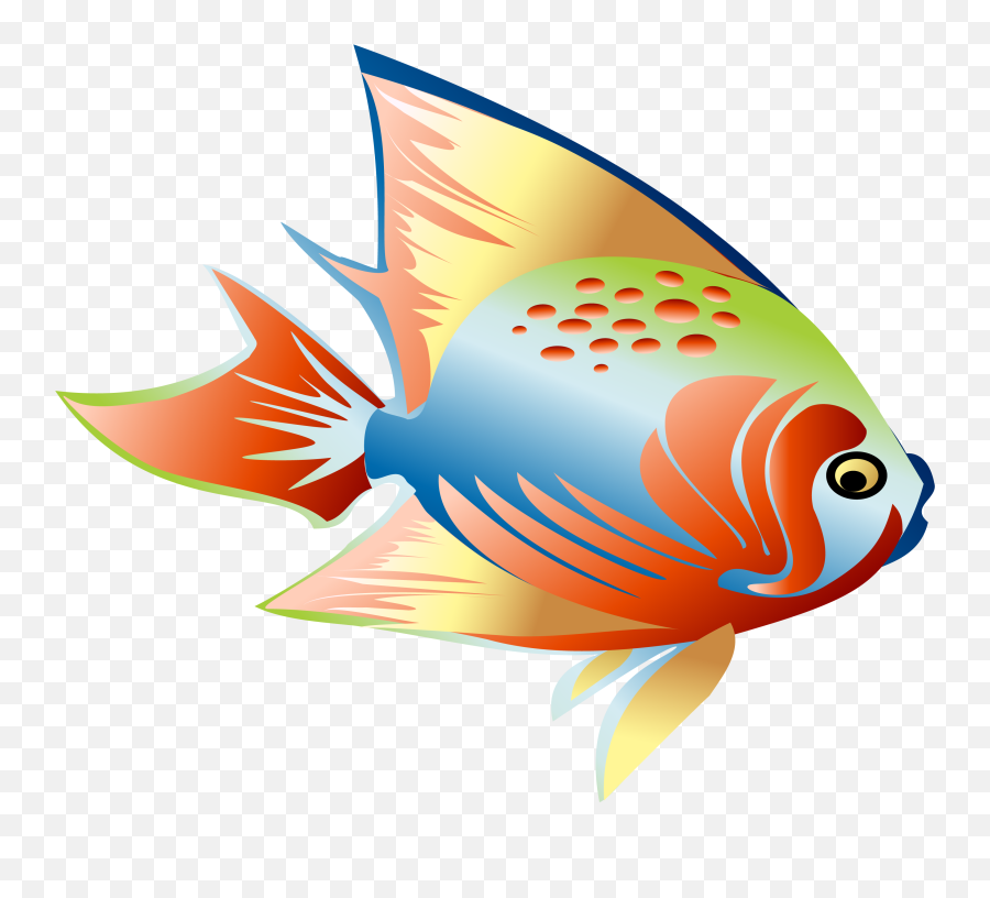 Goldfish Clipart Colorful Picture 1233681 Goldfish Clipart - Cartoon Fish Images In Hd Emoji,Goldfish Clipart