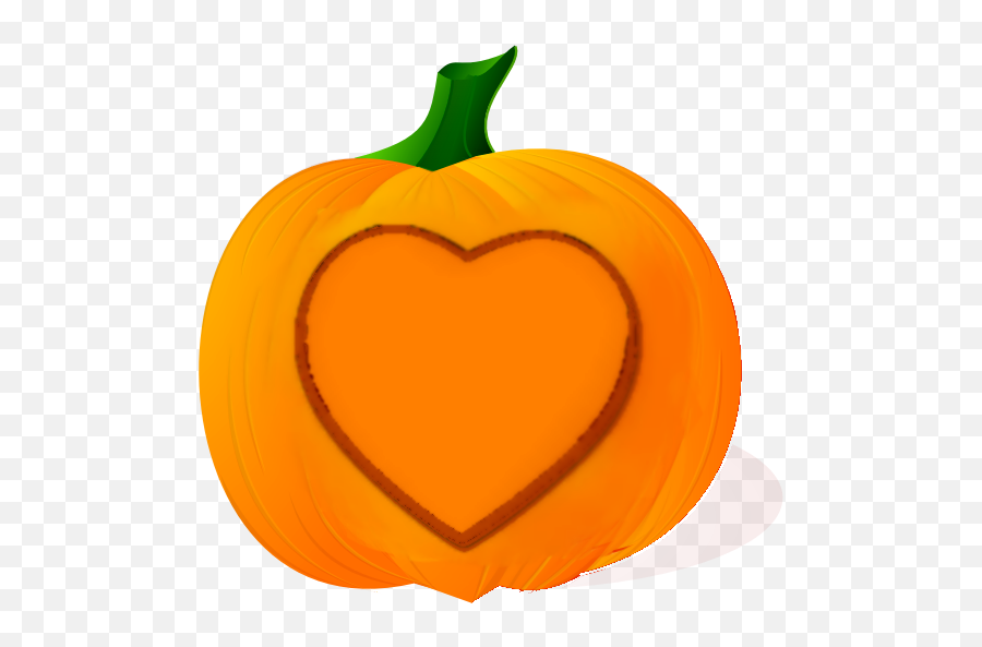 Love Pumpkin - Pumpkin With A Heart Clip Art Emoji,Pumpkin Png