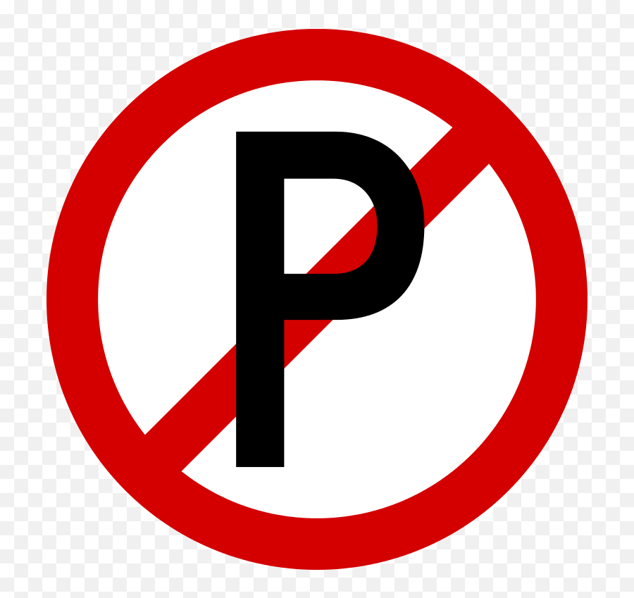 Free No Parking Sign Png Download Free - No Parking Sign Png Emoji,No Png