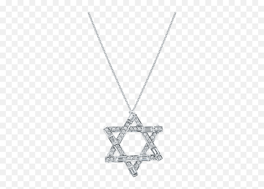 Star Of David Necklace Clipart 2135176 - Png Images Pngio Solid Emoji,Necklace Clipart