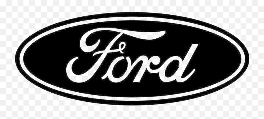 Ford Logo Png Hd - Ford Logo Black Transparent Emoji,Ford Logo