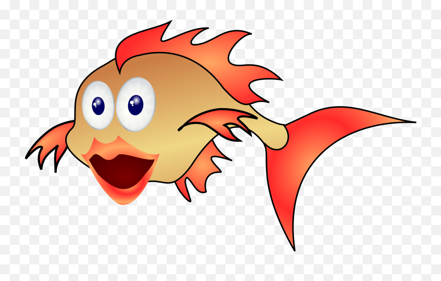 Goldfish Fins Tropical Animal Png Picpng - Moving Fish Clipart Emoji,Animal Png