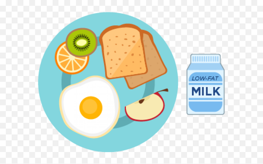 Download Healthy Breakfast Plate Clipart Png Image With No - Healthy Breakfast Plate Clipart Emoji,Breakfast Clipart