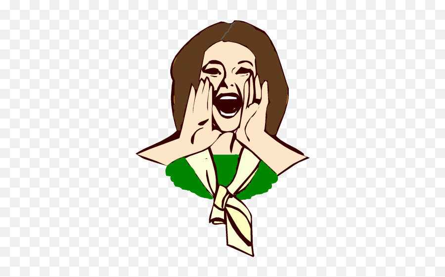 Leader Clip Art - Mother Shouting Clip Art Emoji,Leader Clipart