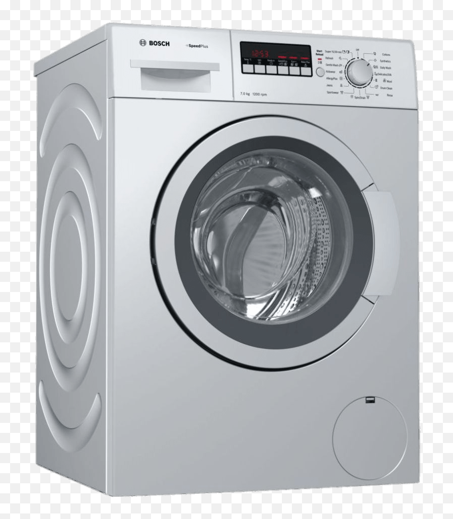 Bosch Washing Machine Transparent Png - Bosch Washing Machine Wak24169in Emoji,Washing Machine Clipart