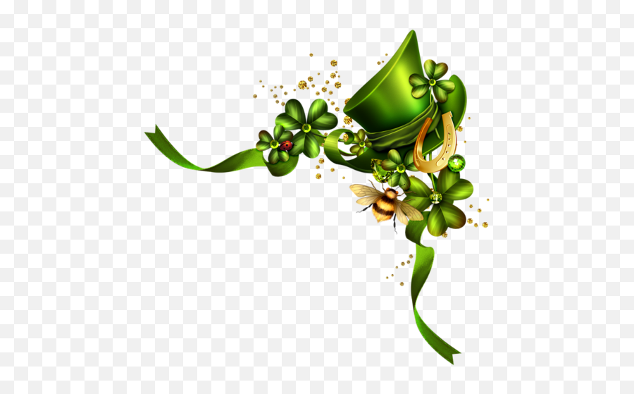 St Patricks Day - Tubes Png St Patrick Emoji,Patrick Png