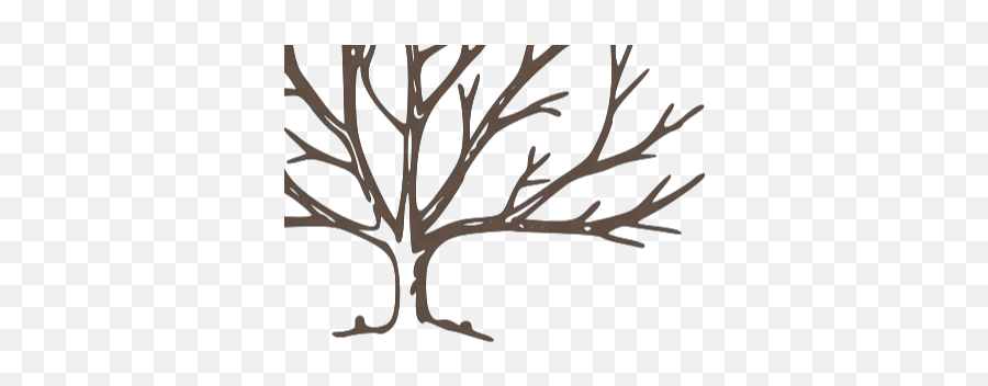 Brown Bare Tree Svg Vector Brown Bare Tree Clip Art - Svg Tree In Circle Emoji,Bare Tree Clipart