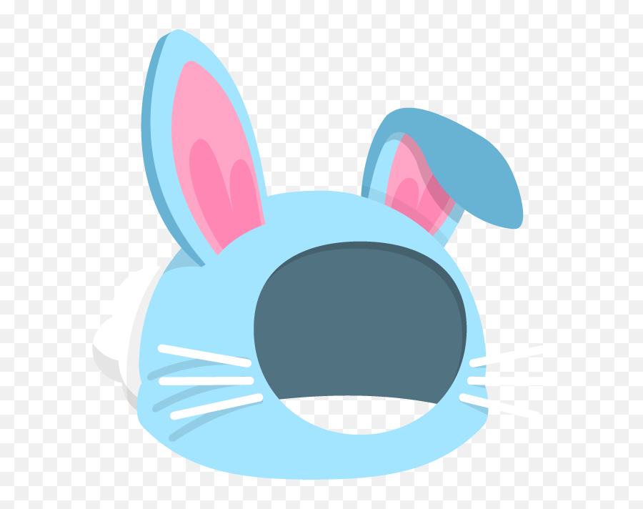 Blue Bunny Ears Box Critters Wiki Fandom - Dot Emoji,Bunny Ears Clipart