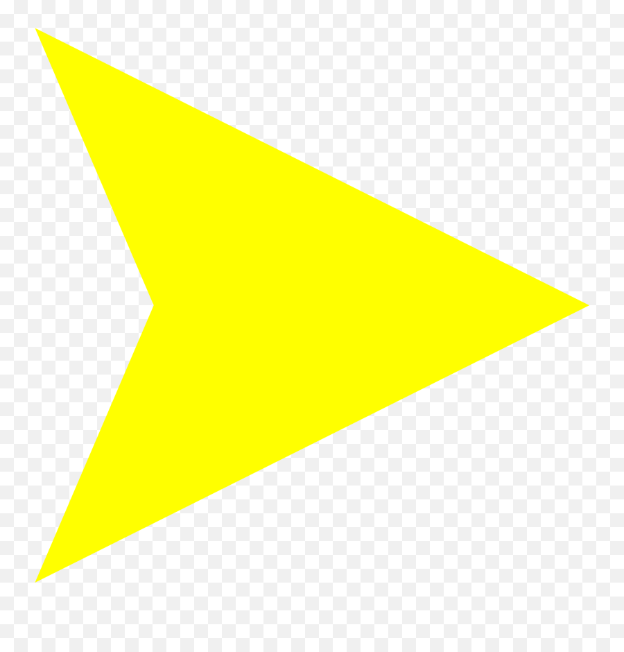 Download Arrows Transparent Yellow - Transparent Yellow Arrow Icon Emoji,Arrow Head Clipart