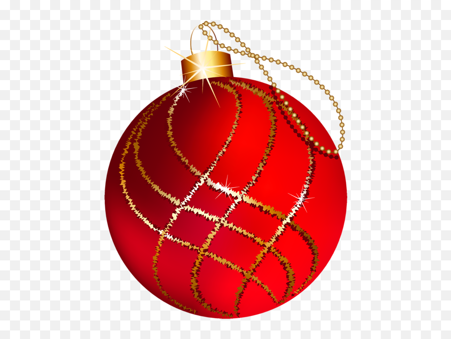 Gold Ornament Clipart - Transparent Background Christmas Ornament Clipart Emoji,Ornaments Png